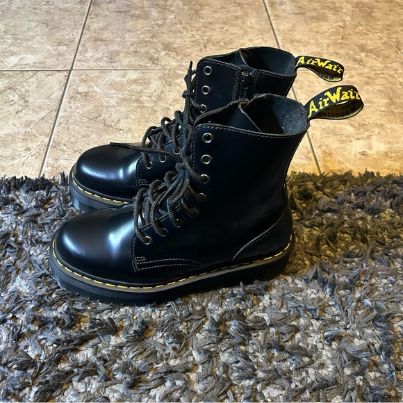 Dr. Martens Jadon boot smooth leather platforms - Picture 6 of 6